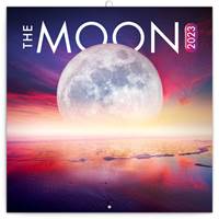 Poznámkový kalendář Měsíc 2023 - nástěnný kalendář