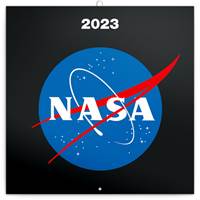 Poznámkový kalendář NASA 2023 - nástěnný kalendář