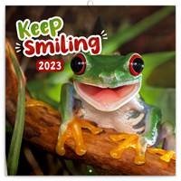 Poznámkový kalendář Úsměv, prosím 2023 - nástěnný kalendář