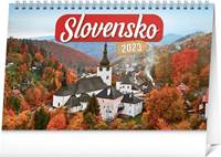 Slovensko 2023 - stolový kalendár