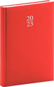 Denní diář Capys 2023 červený