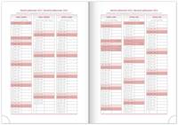 Týdenní diář Capys 2023 červený