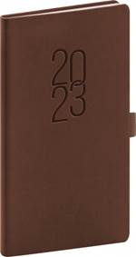 Kapesní diář Vivella Classic 2023 hnědý
