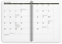 Týdenní spirálový diář Květy 2023