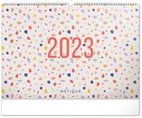 Plánovací kalendář Terazzo 2023 - nástěnný kalendář