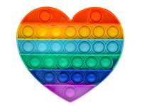 Plop up! Antistresová společenská hra Srdce duha