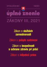 Aktualizácia III/8 2021 Zamestnanosť