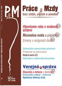 PAM 12/2021 -  Ukončenie roka v mzdovej učtárni