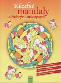 Kúzelné mandaly s farebnými samolepkami (žltá)