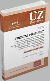 ÚZ 1456 Trestní předpisy