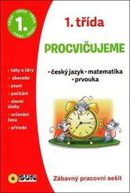 Kniha Český jazyk, Matematika, Prvouka - 1. třída