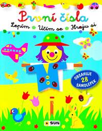 Kniha První čísla - Lepím, učím se, hraju si