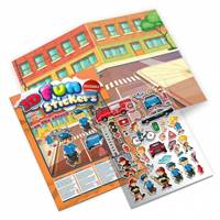 Čo sa deje na ulici? zábava s 3D nálepkami kúpite na Knihyprekazdeho.sk