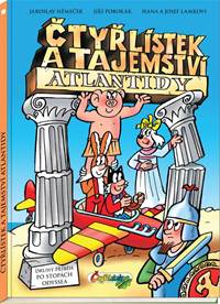 Kniha Čtyřlístek a tajemství Atlantidy