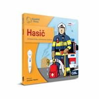 Hasič - minikniha - interaktívna hovoriaca knižka (Kúzelné čítanie) - neobsahuje ceruzku Albi