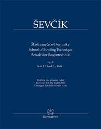 Kniha Škola smyčcové techniky op. 2, Sešit 1