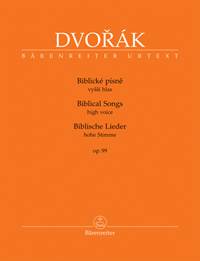 Biblické písně vyšší hlas, op. 99