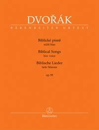 Biblické písně nižší hlas, op. 99