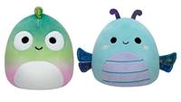 Squishmallows 2v1 chameleon Denton a vážka Heather