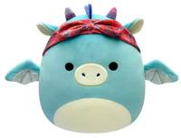 Kniha Squishmallows Modrý drak Tatiana