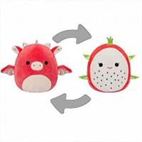 Squishmallows 2v1 Dračí ovoce Delita a drak Baiden