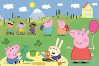 Puzzle Prasátko Peppa Veselý den MAXI