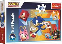 Puzzle Sonic v akci 60 dílků