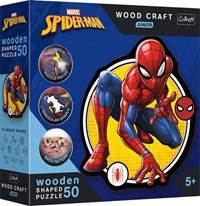 Wood Craft Junior puzzle Spiderman: Síla