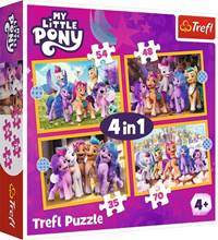 Puzzle My Little Pony Seznamte se s poníky 4v1