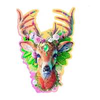 Dřevěné puzzle Módní jelen 250 dílků EKO