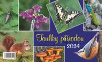 Toulky přírodou 2024 - stolní kalendář