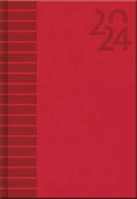 Týdenní diář A5 cz/sk Vivella red