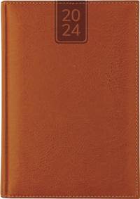 Týdenní diář A5 cz/sk Nebraska light brown