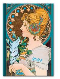 Denní diář A5 cz/sk MUCHA