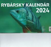 Rybársky kalendár 2024 - stolový dvojtýždenný kalendár