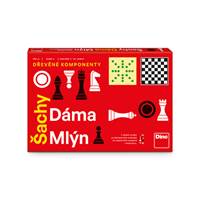 Šachy, dáma, mlýn kúpite na Knihyprekazdeho.sk