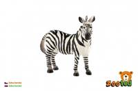 Kniha Zebra horská zooted plast 11cm v sáčku