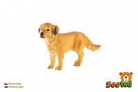 Kniha Retrívr zlatý - pes domácí zooted plast 10cm v sáčku