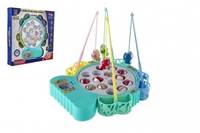 Hra ryby/rybář + pruty 4 ks