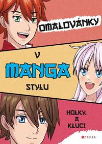 Kniha Omalovánky v manga stylu