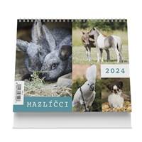 Mazlíčci 2024 - stolní kalendář