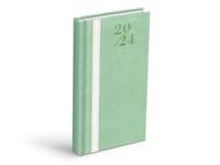 Diář 2024 D802 PU mint/white denní