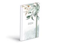 Diář 2024 T806 Lamino 2 s gumkou týdenní