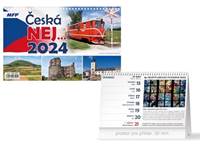 Česká NEJ… 2024 - stolní kalendář