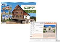 Národní kulturní památky 2024 - stolní kalendář