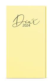 Týdenní diář 2024 Jakub Lamino Pastel kapesní žlutý