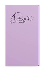 Týdenní diář 2024 Jakub Lamino Pastel kapesní fialový