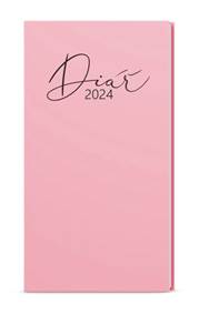 Týdenní diář 2024 Jakub Lamino Pastel kapesní růžový