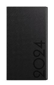 Týdenní diář 2024 Jakub Tora kapesní černá