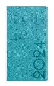 Týdenní diář 2024 Jakub Tora kapesní tyrkys